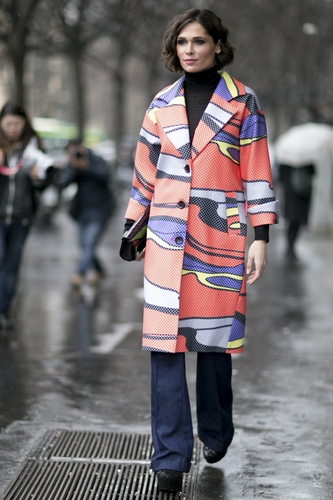 5 Tampilan Coat Terbaik dari Jalanan Milan Fashion Week