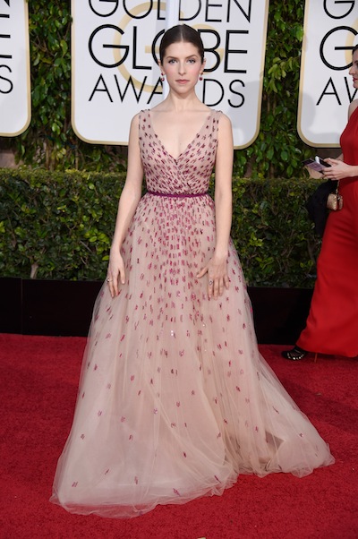 We love: Anna Kendrick Red Carpet Golden Globes 2015