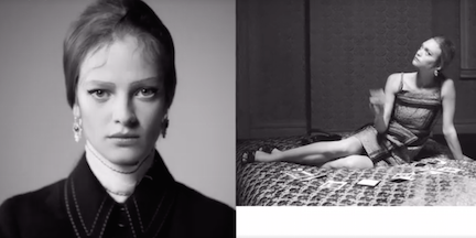 Gemma Ward, Julia Nobis, dan Ine Neefs untuk Prada Spring 2015 Campaign