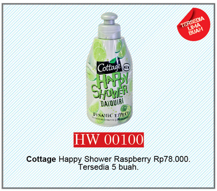 Cottage Happy Shower Raspberry
