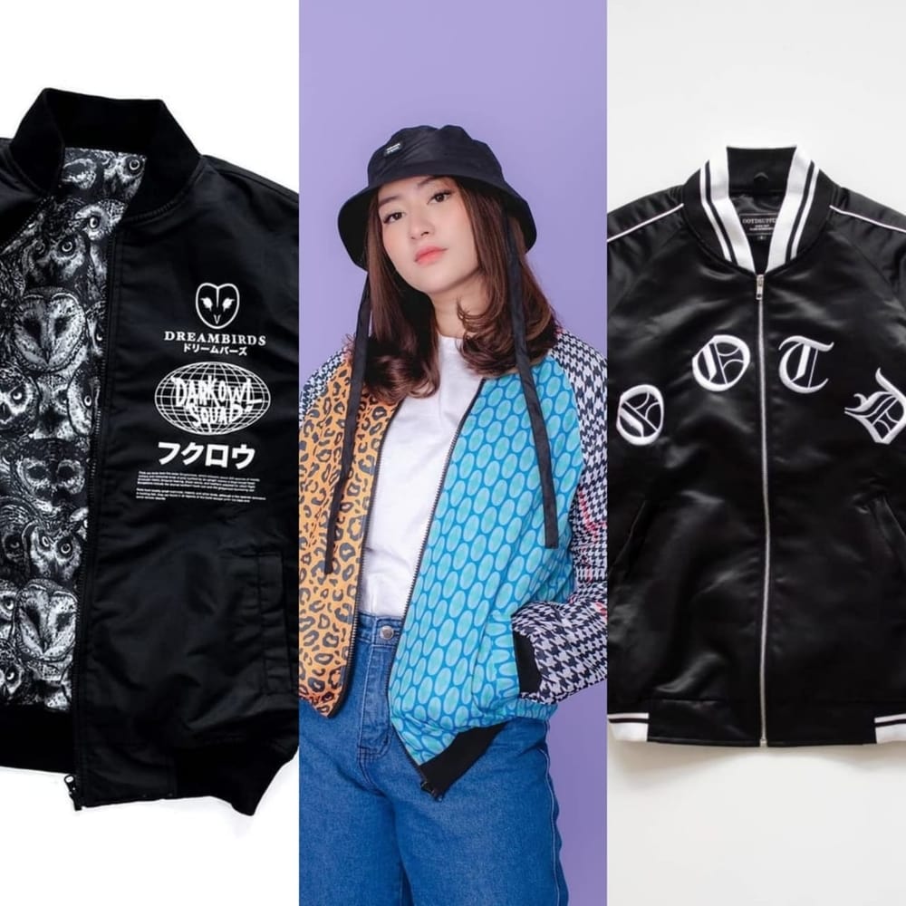 5 Rekomendasi Jaket Bomber Wanita Dari Brand Lokal Yang Unik