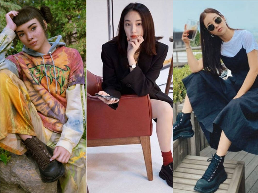 11 Gaya Artis Dan Influencers Memakai Sepatu Tread Slick