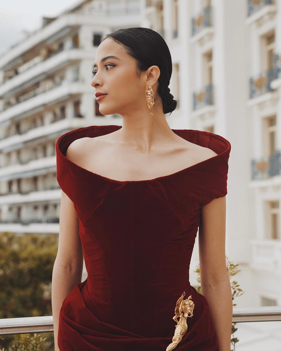 Intip Detail 3 Busana Elegan Putri Marino di Cannes 2024