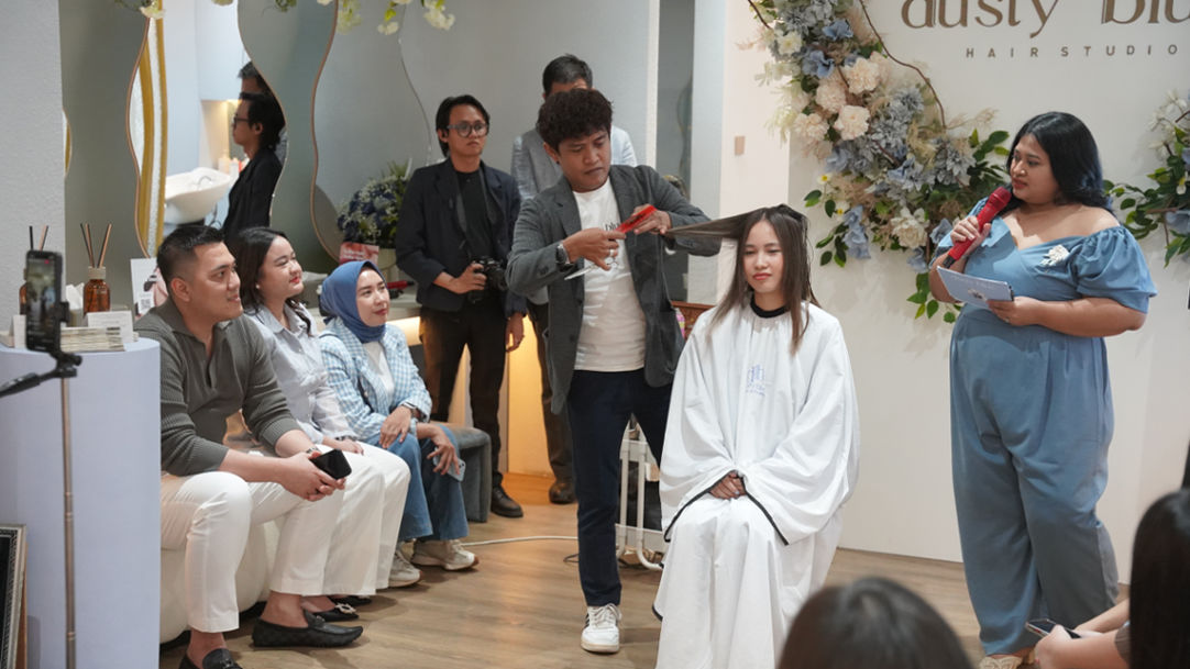 Tawarkan Haircare Personal, Salon Dusty Blue Resmi Dibuka!