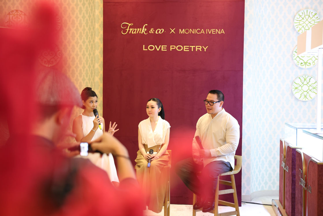 Frank & co. X Monica Ivena Pamerkan Love Poetry Luxury 