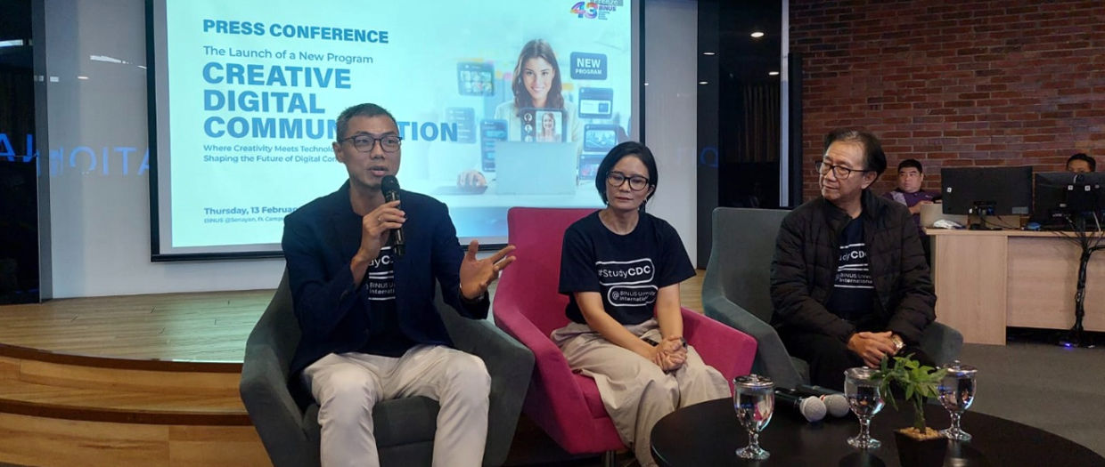 BINUS International Luncurkan Creative Digital Communication