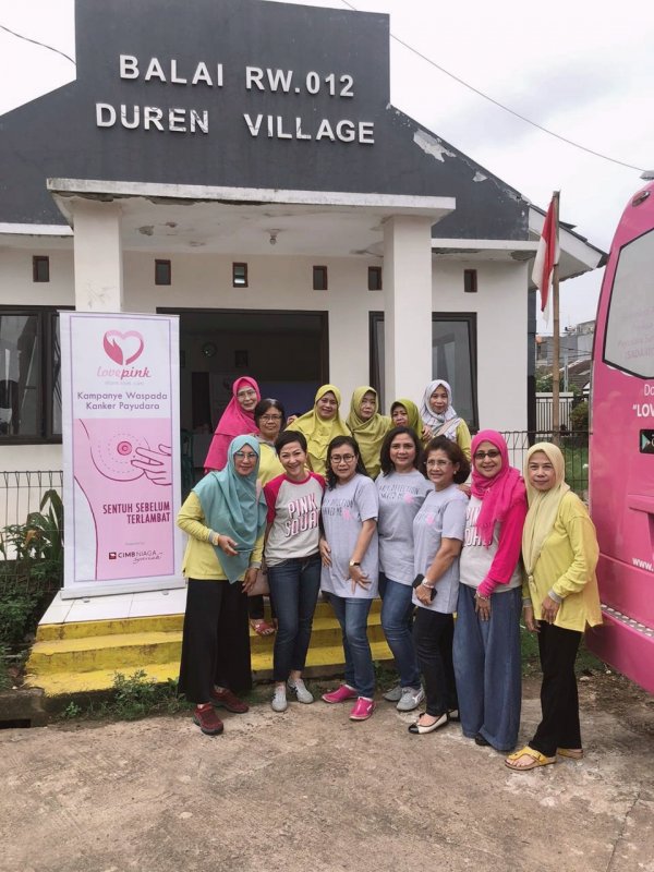 Mengenal Gerakan 1.000 USG Payudara Gratis Oleh Lovepink