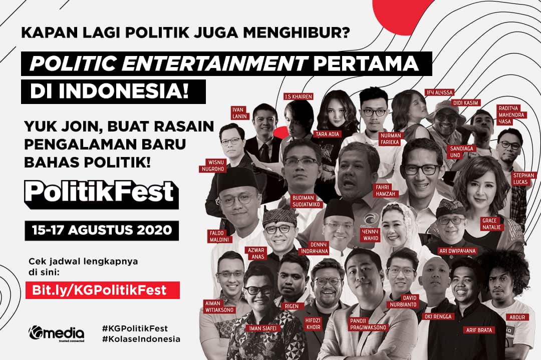 Bicara Politik Di PolitikFest Dalam Rangka Kemerdekaan