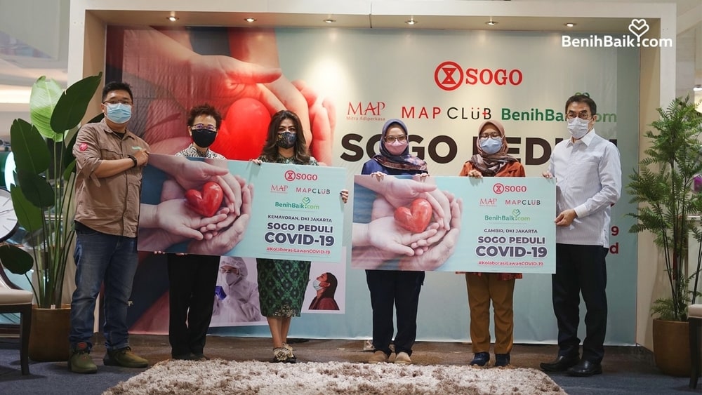 SOGO Berikan Donasi Untuk Berjuang Melawan COVID-19