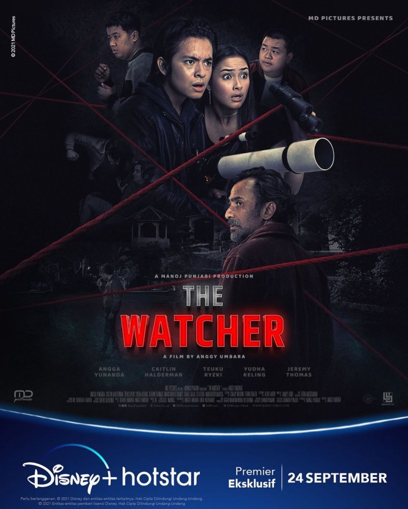 Tantangan Angga Yunanda dan Caitlin Halderman 'The Watcher'