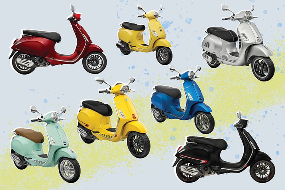 Vespa Luncurkan Warna Baru Sesuai Kepribadian Para Fans-nya